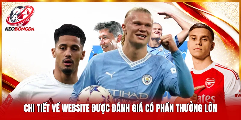 Chi tiết về website được đánh giá có phần thưởng lớn