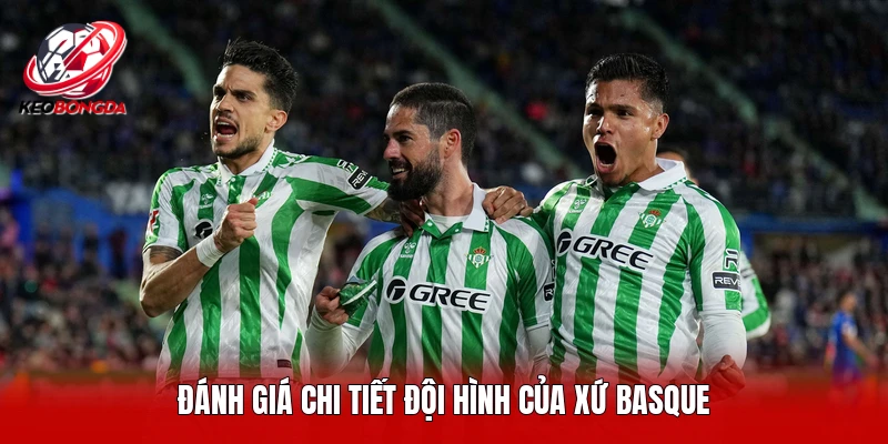 Đánh giá chi tiết đội hình của xứ Basque