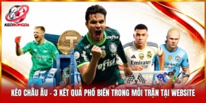 Kèo Châu Âu - 3 Kết Quả Phổ Biến Trong Mỗi Trận Tại Website